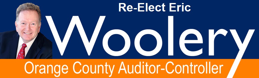 Re-Elect Eric Woolery, CPA - Orange County Auditor-Controller